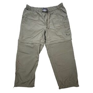 Guide Series Green Convertible Zip Off Cargo Pants Mens 44x30